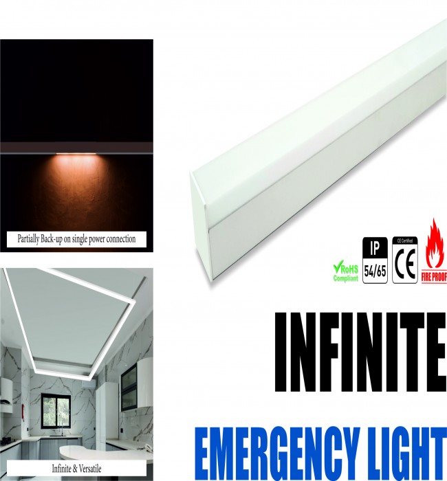 INFINTE EMERGENCY LIGHT- Tomorrow’s solution today.